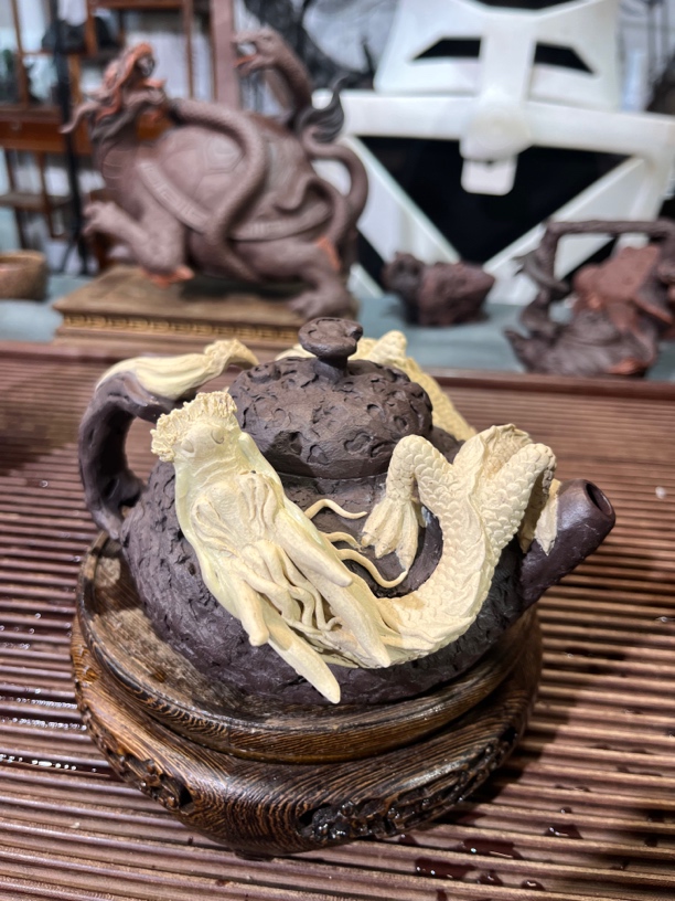 龙渊壶双色葛艺堂出品400CC