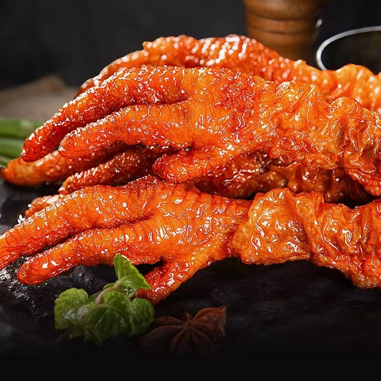 全熟虎皮鸡爪  烫火锅烧烤干锅食材四川重庆火锅菜品冷冻保存生鲜