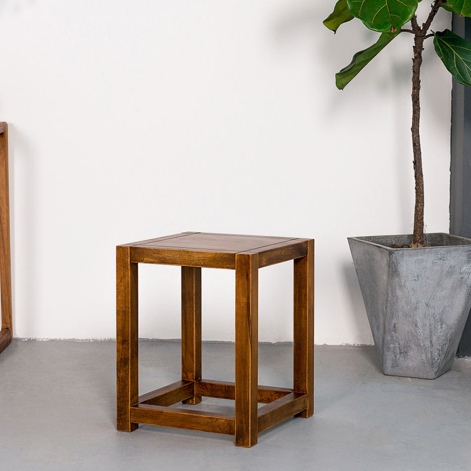 胡桃木实木小凳子木矮凳家用垫脚凳方凳圆凳儿童小板凳换鞋凳复古