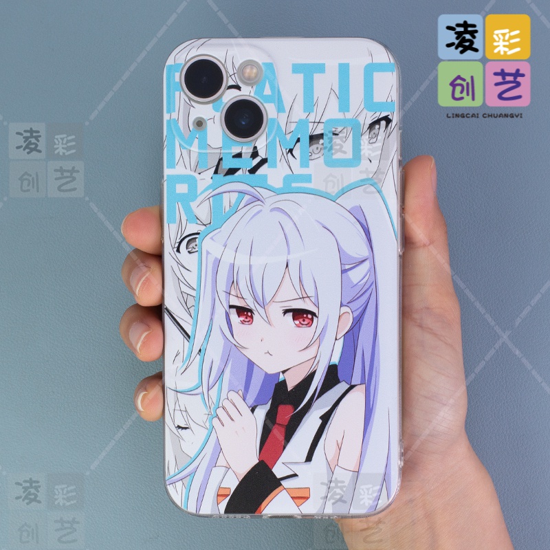 苹果oppo荣耀vivo华为小米手机壳可塑记忆艾拉直边透明防摔保护套