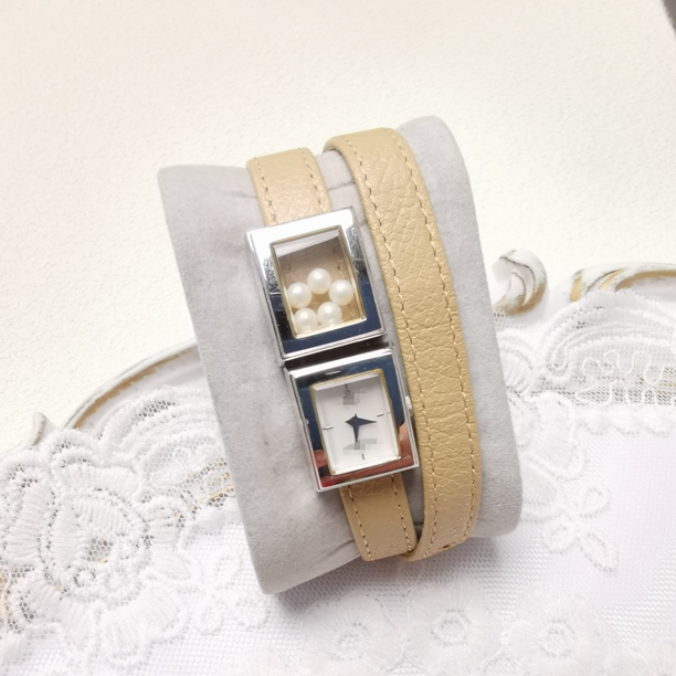 【六六中古】孤品复古天然珠手表aa3217手围20表盘16mm