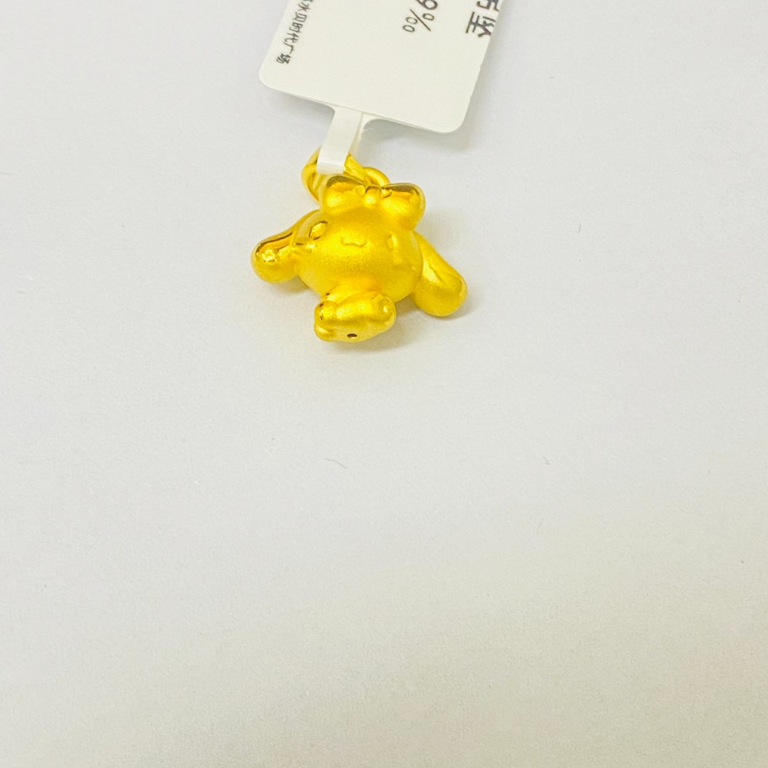 足金999  玉桂狗 1.71