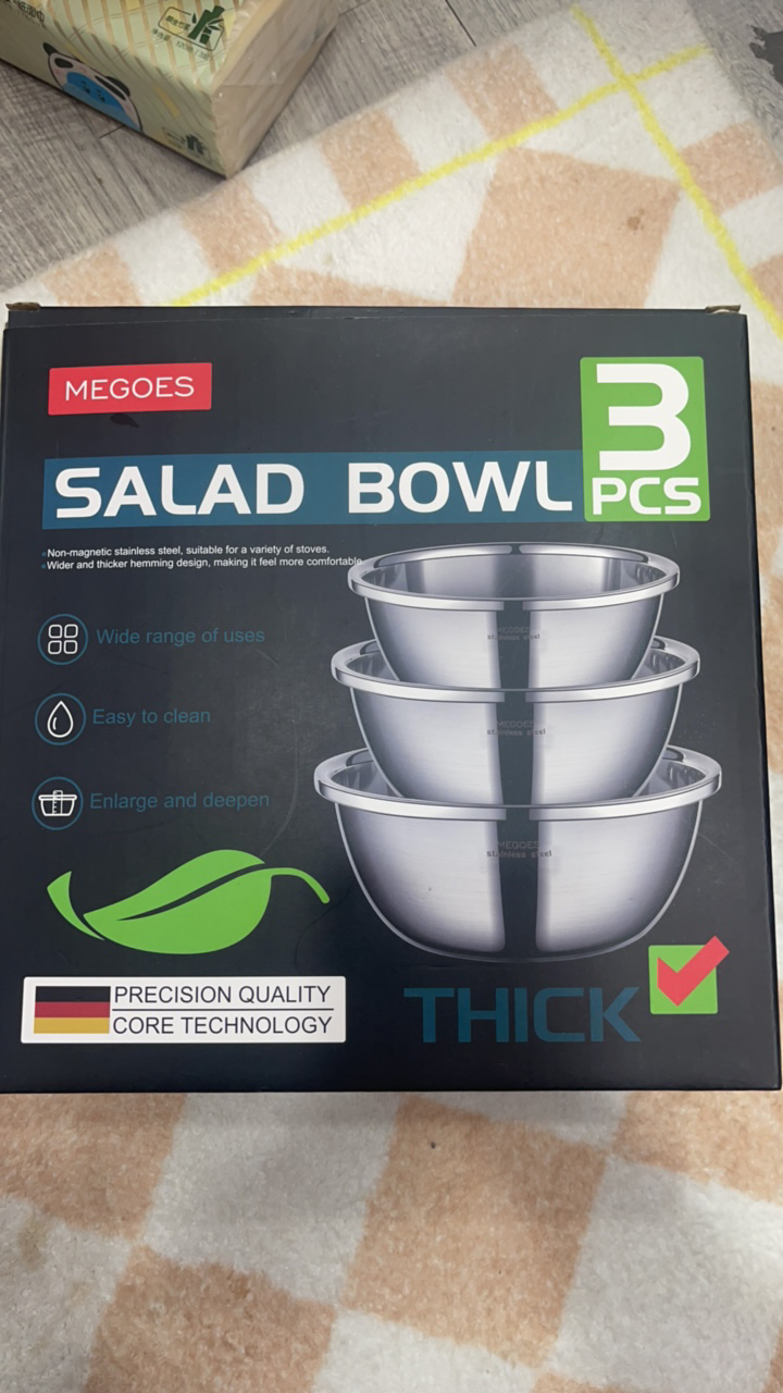 肉肉的分享 好用的不锈钢盆套装