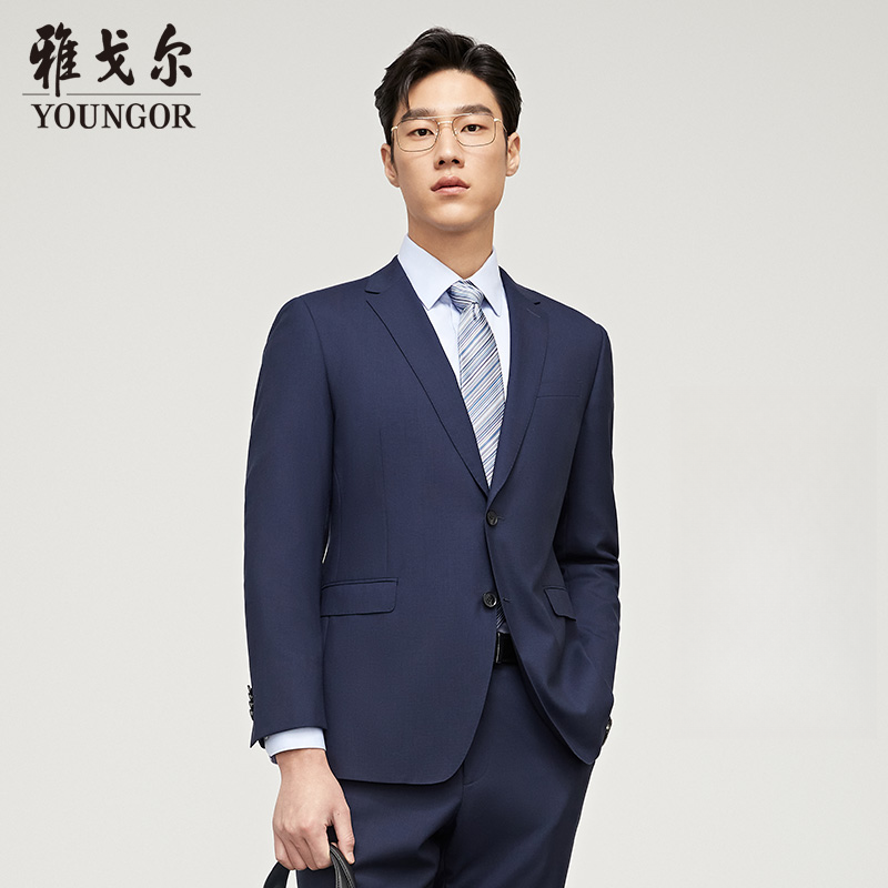 【100绵羊毛】雅戈尔四季款西服春秋新款男士商务时尚西装外套