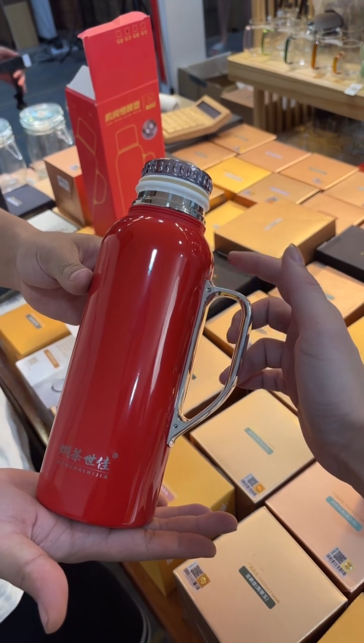 【闪购商品】焖茶世家-机械恒温壶-红色