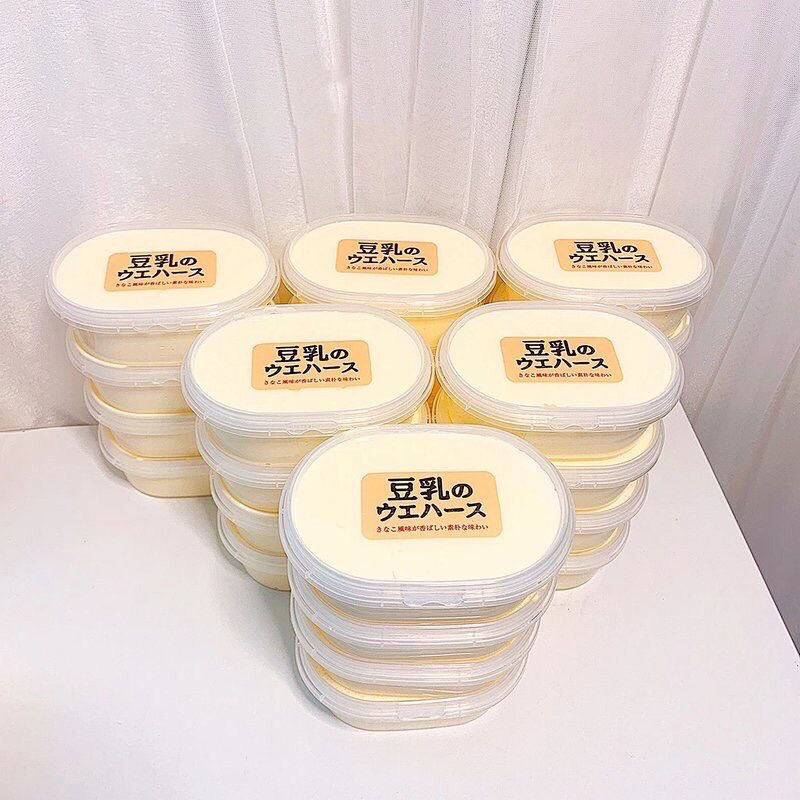 笑笑史莱姆炭烧豆乳 实胶款起泡胶手感厚实木工胶解压玩具手工泥