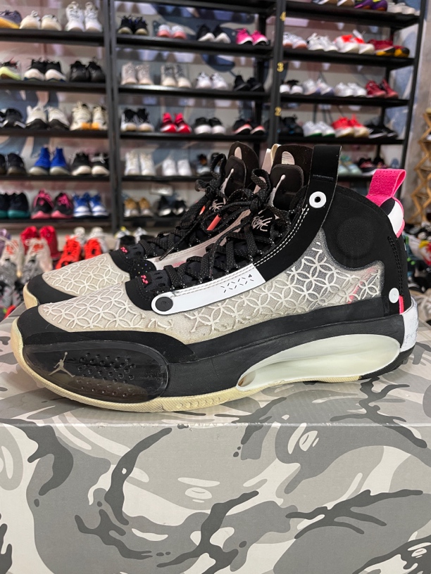 42.5码270/AirJordan34篮球鞋中国年/公价1459 刮蹭 鞋面瑕疵看图