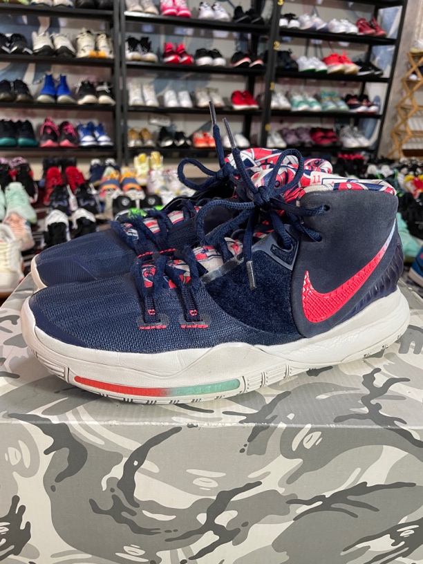 41码260/Nike Kyrie 6前掌Zoom篮球鞋扑克牌/公价1249 魔术贴瑕疵