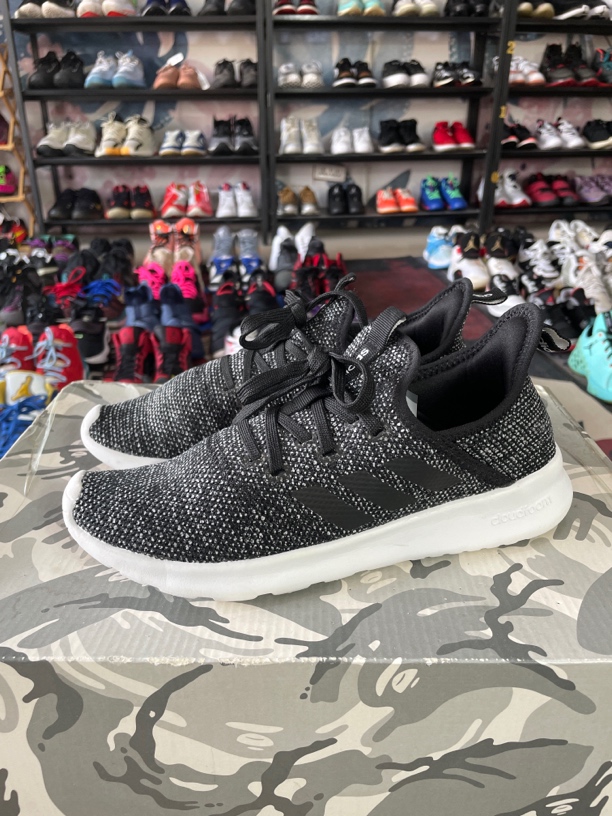 90新 maje 38码235/adidas Cloudfoam Pure 休闲鞋 