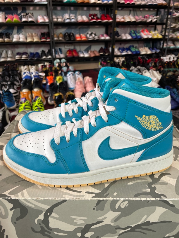 95新 AIR JORDAN 40.5码255/Air Jordan 1 运动休闲鞋 大学蓝