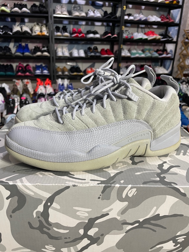 41码260/Air Jordan 12 潮流复古 篮球鞋 Low Wolf 酷灰/公价1499