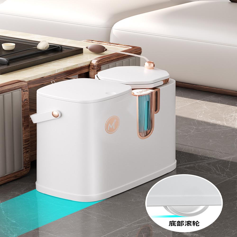 小扬哥】大号茶水分离垃圾桶家用滤茶桶茶叶茶渣桶干湿分离水桶废