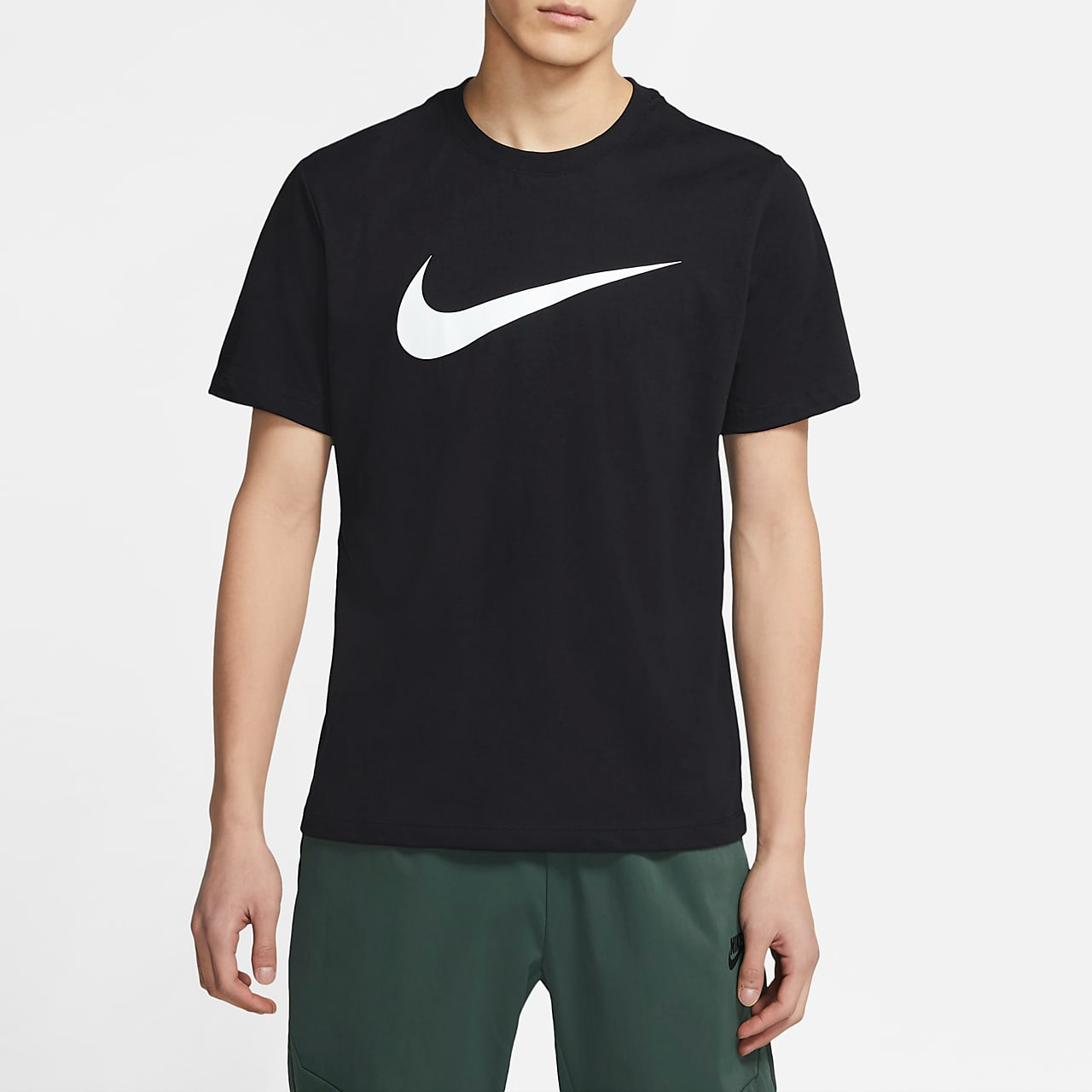 【耐克】Sportswear Swoosh T恤男女休闲夏季透气DC5095-010