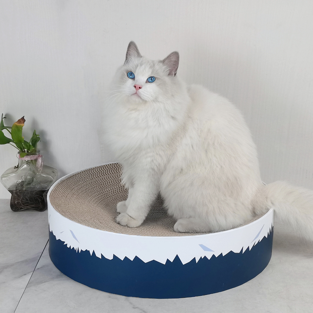 超大一体瓦楞纸爪盆耐磨不掉屑肥猫20斤（专属）可睡可躺猫咪玩具
