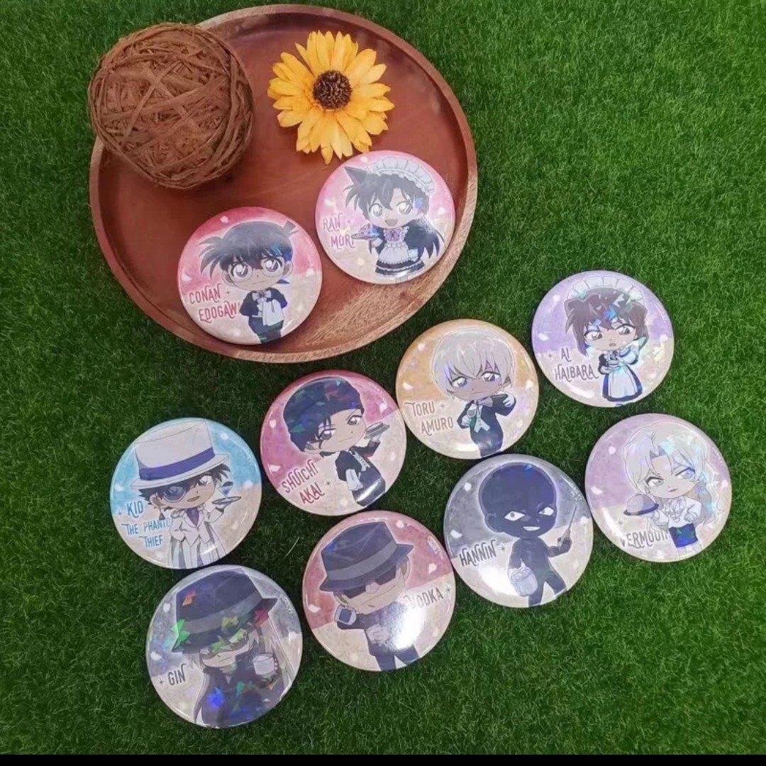 名侦探柯南台湾咖啡厅cafe q版吧唧 默认代拆