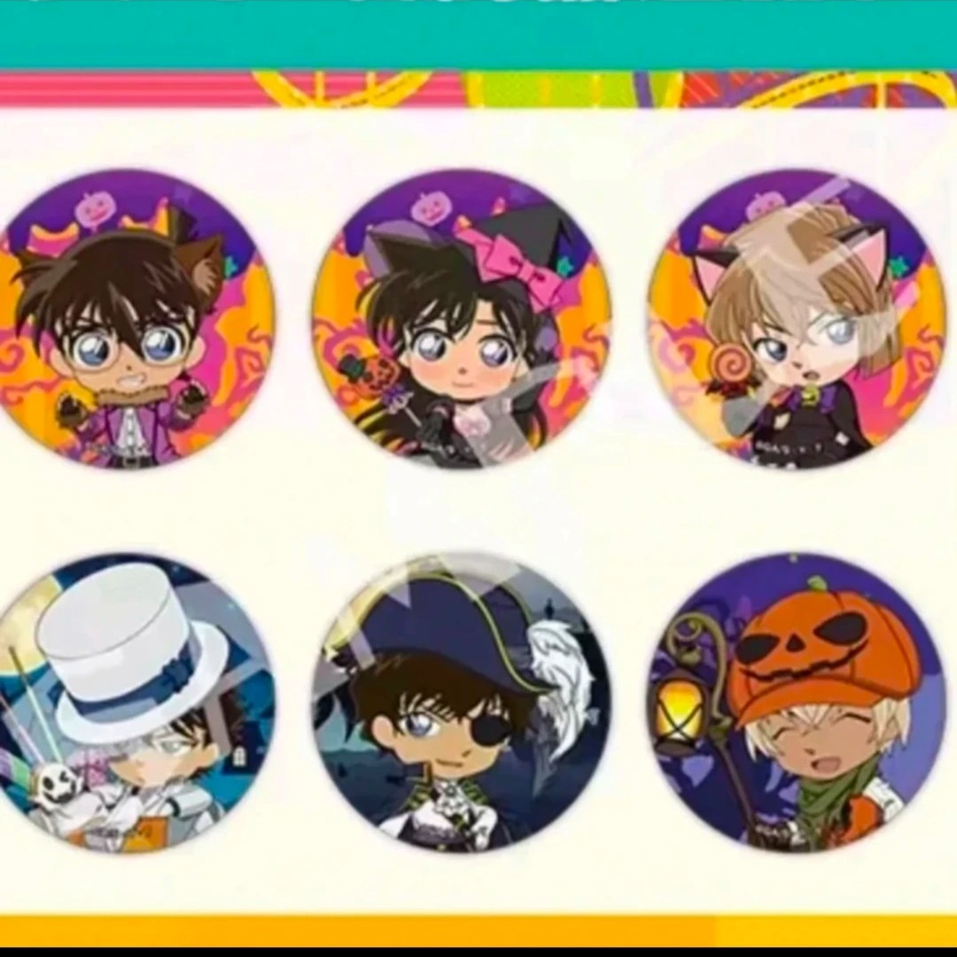 名侦探柯南 Land新品 万圣节吧唧官方散池 徽章 未成年禁止下单