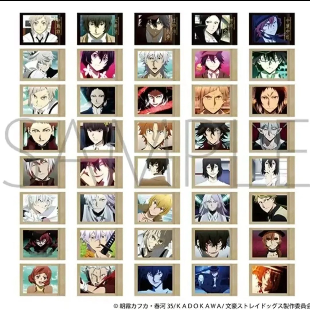 文豪野犬拍立得相卡五弹  全40种