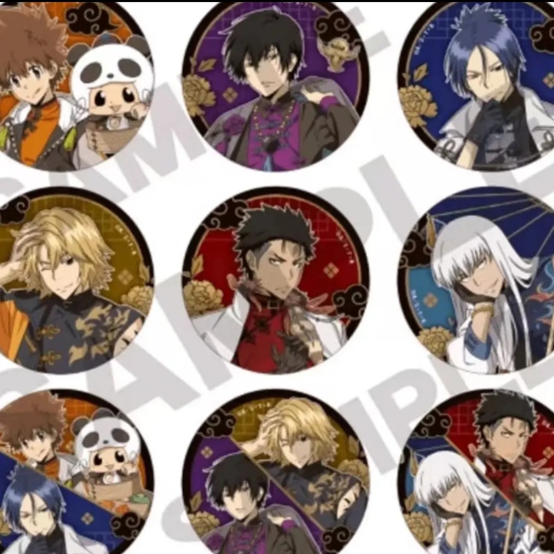 [盒配]家庭教师中华风系列吧唧徽章 透卡日谷