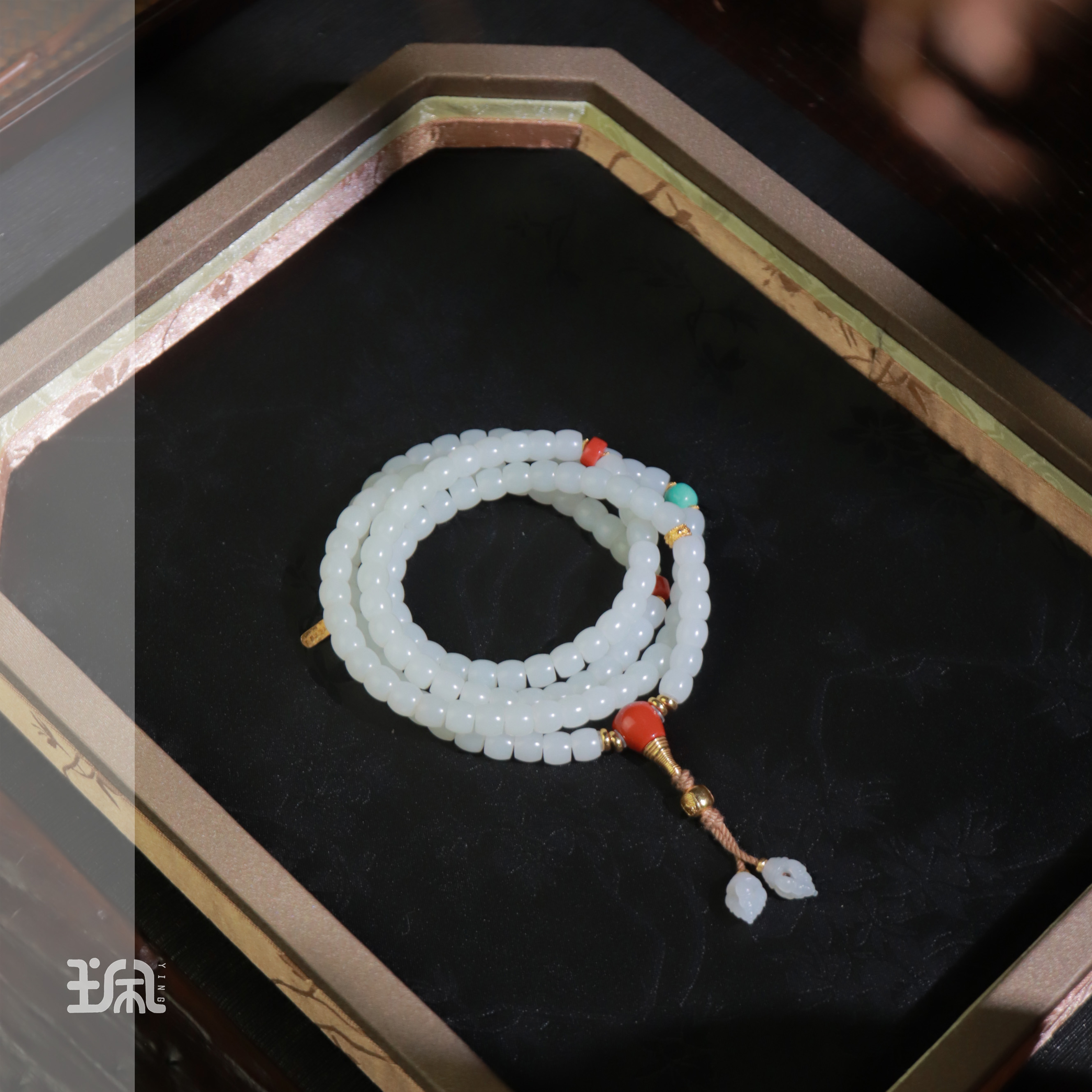 福杉|和田玉*项链*18K金镶嵌XYB24061308多样性发其一