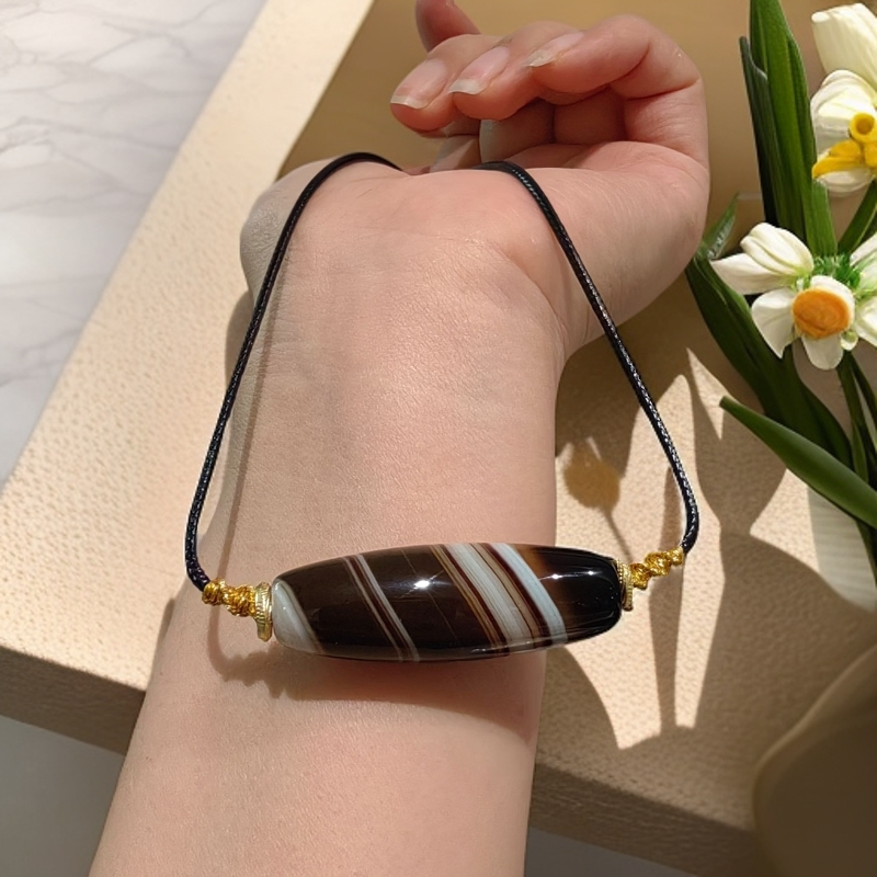 天然玛瑙 锁骨链 成品