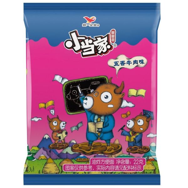 小当家 五香牛肉口味脆脆面 20g/袋