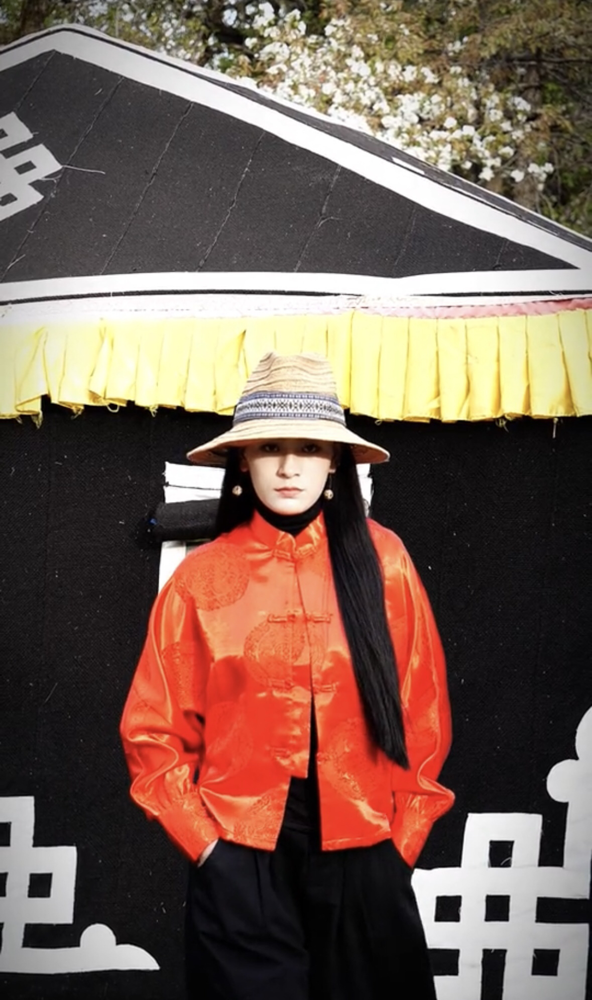 DanYangCang新款休闲民族服女款外套宽松上衣中国风印花户外服装