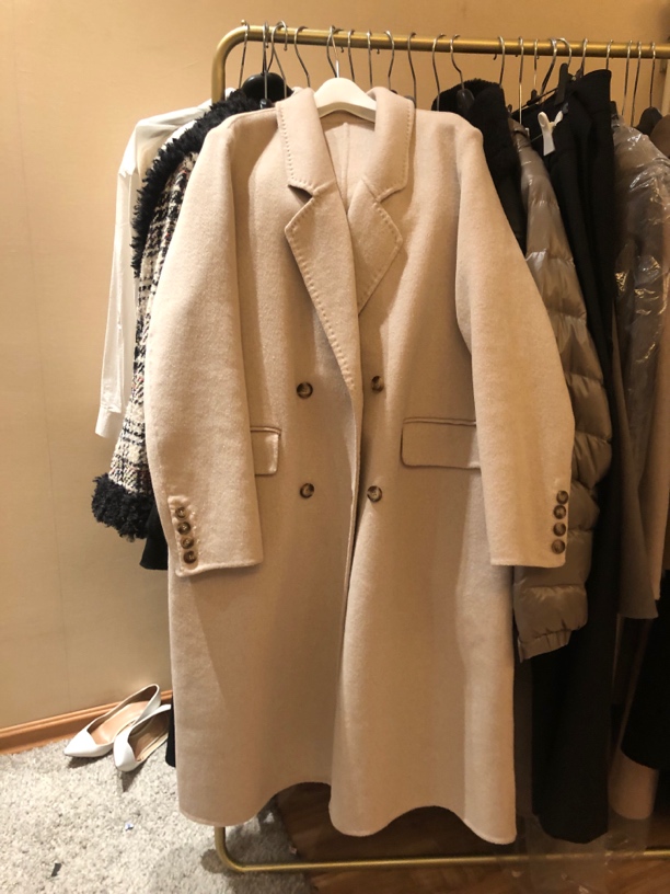 冬季 微暇羊毛呢大衣