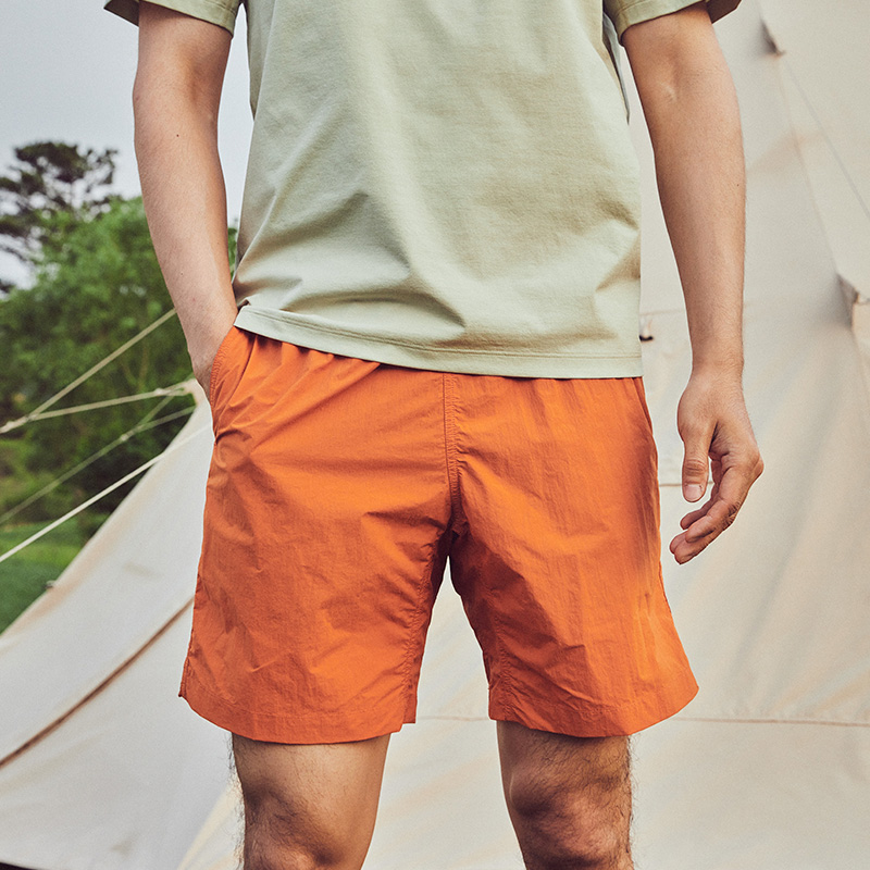 三夫户外装备丨山之道 户外夏季男凌波速干五分短裤透气防泼水