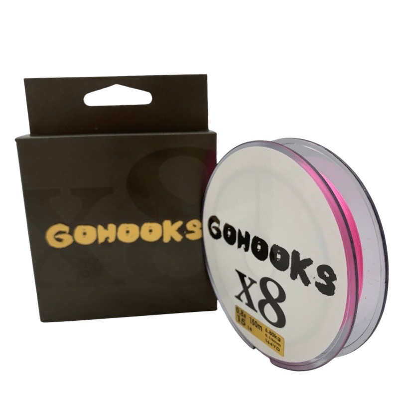 gohooks路亚PE线2023款顺滑远投8编主线x8编织线耐磨黑坑练杆野钓