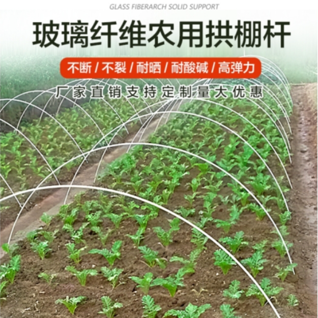 大棚骨架拱棚支架蔬菜拱棚支架豆角搭架专用杆大棚拱棚支架