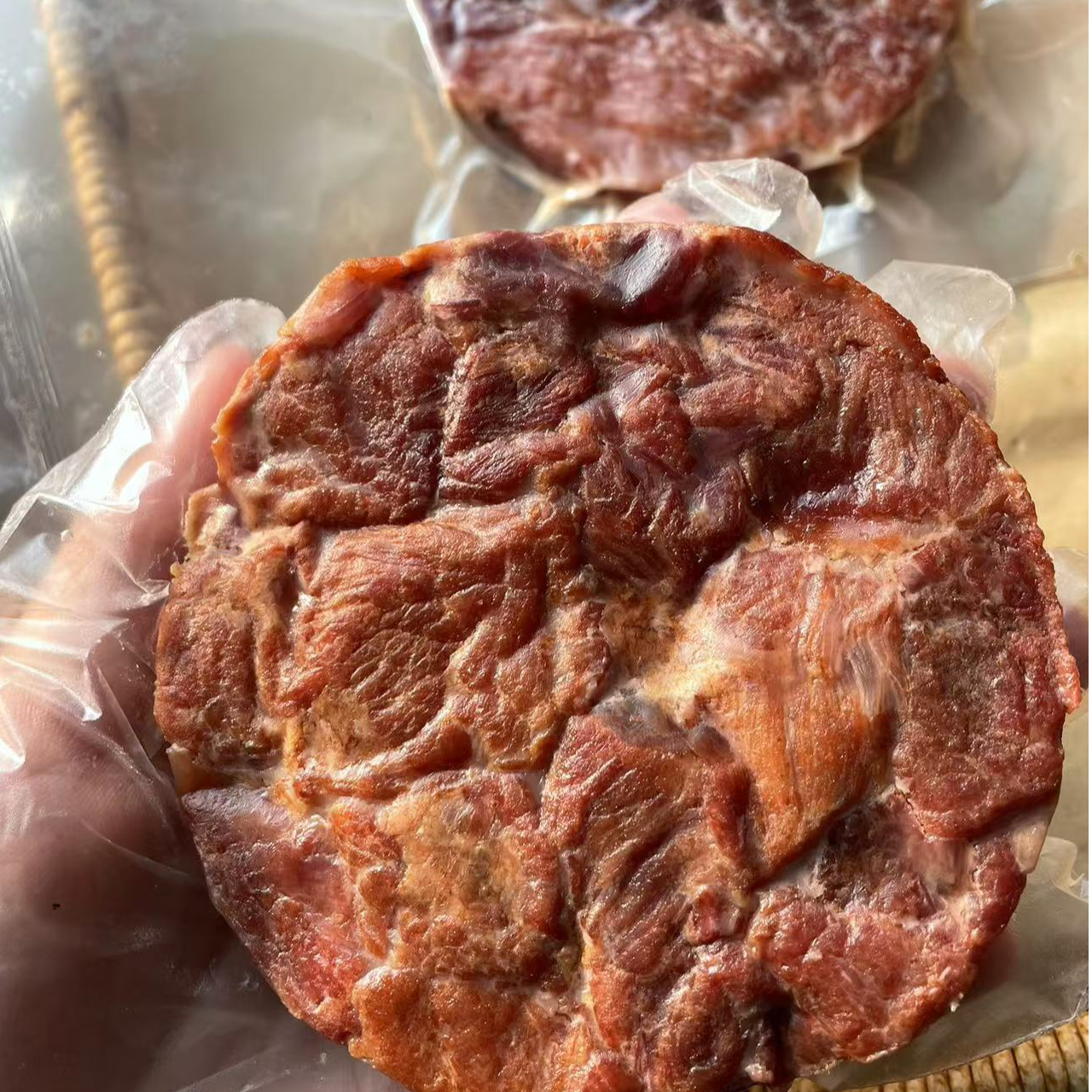 【满贡压缩肉饼】150g五花肉脂渣肉饼猪油渣焦香酥脆开袋即食