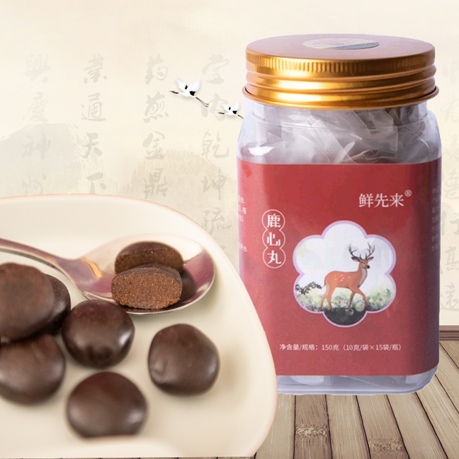 吉林双阳东北鹿心丸梅花鹿正品长白山鹿场吉林鹿乡滋补养生睡眠