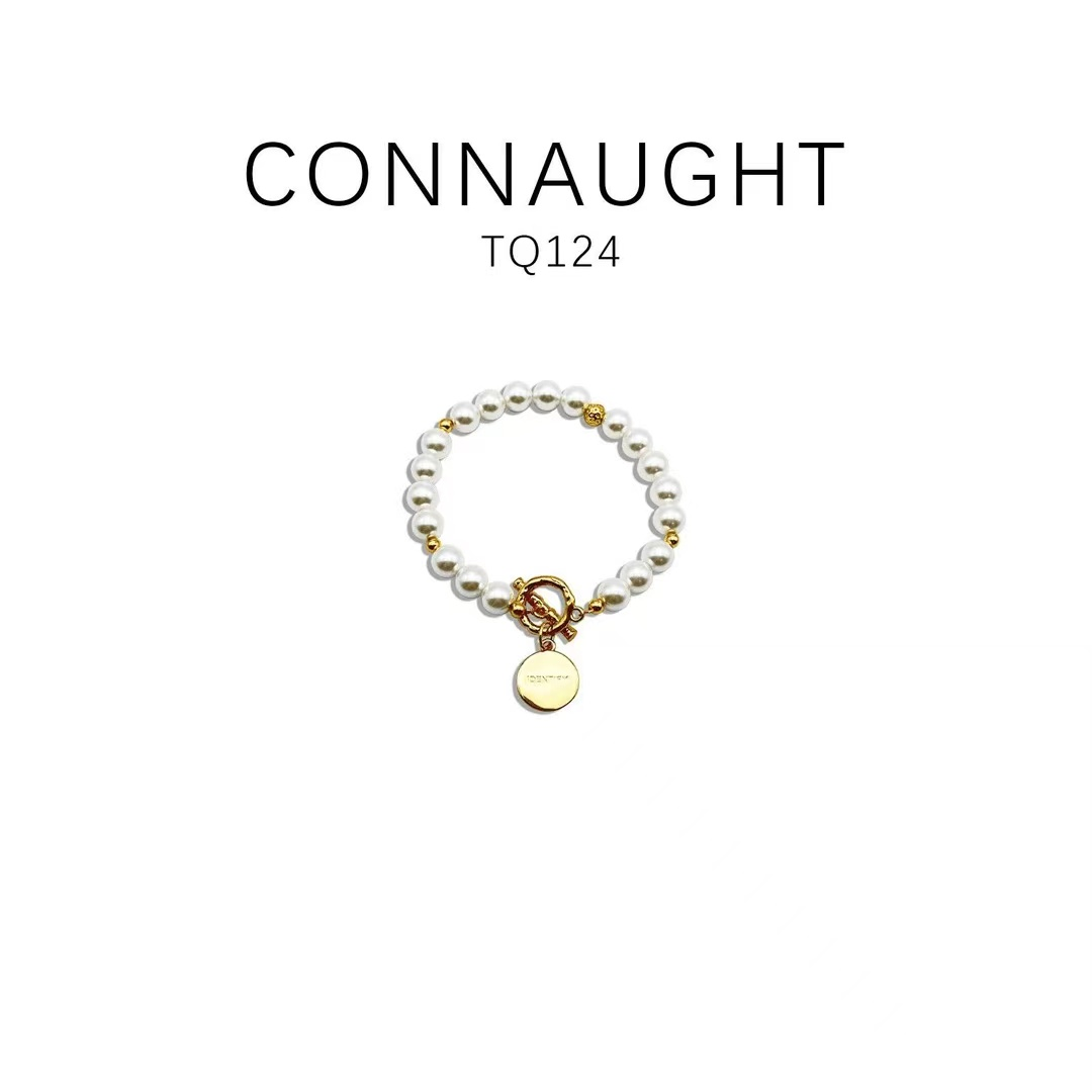 铜合金手链  中古风设计款轻奢气质手链(8mm)~TQ124