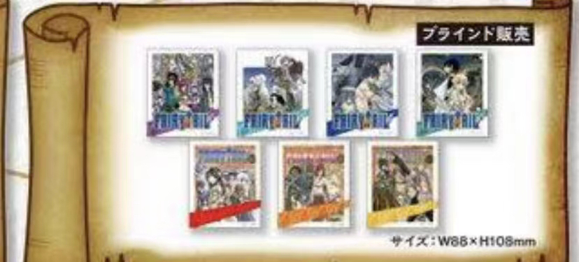 讲谈社 妖精的尾巴 原画卡 明信片【默认代拆】