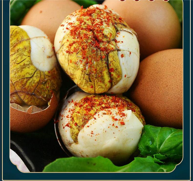 金凤活珠蛋珠子五香熟活珠子开袋即食香辣毛蛋13天新鲜钢化蛋