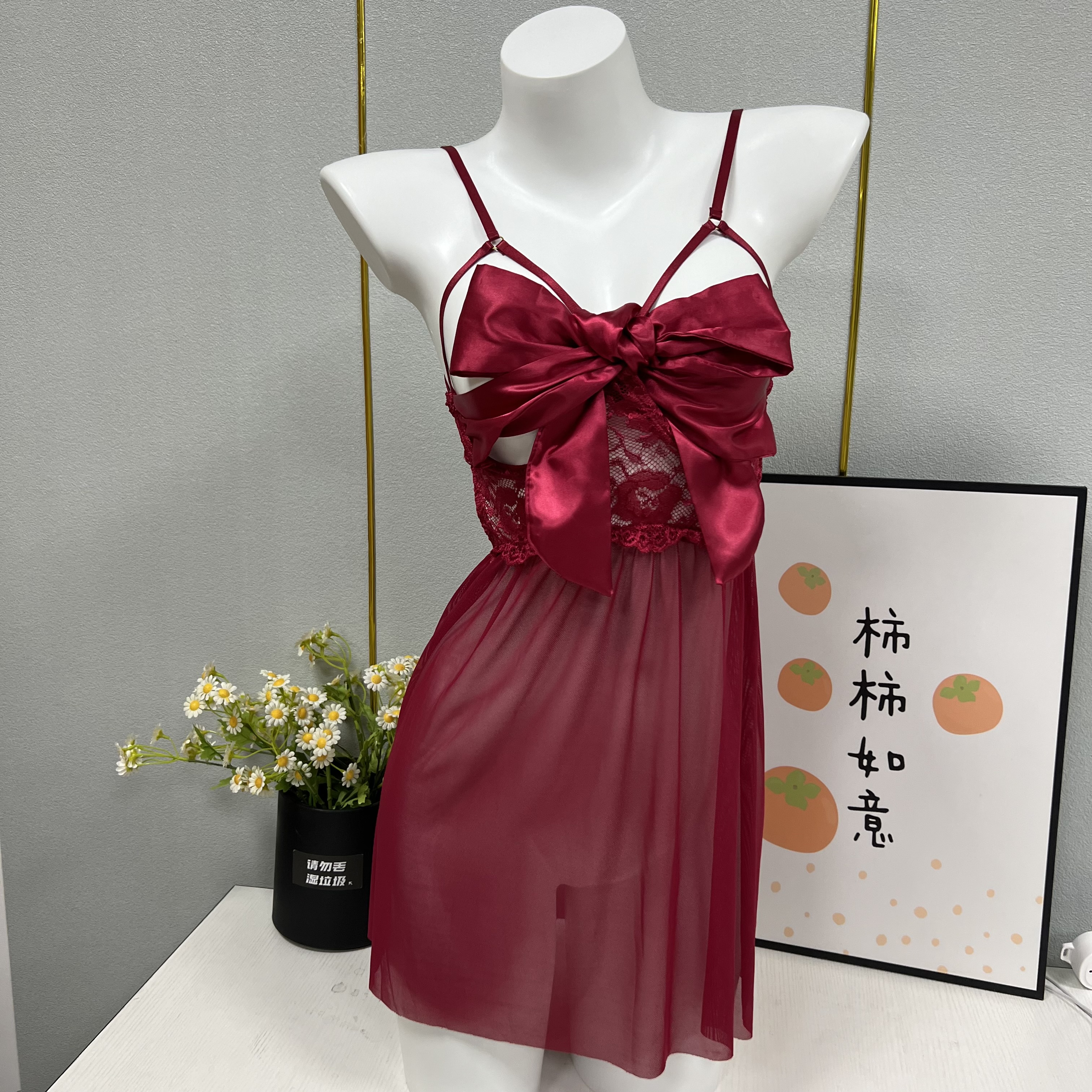 网红睡衣薄款冰丝新款爆款吊带蕾丝夏款通用居家服女士轻奢