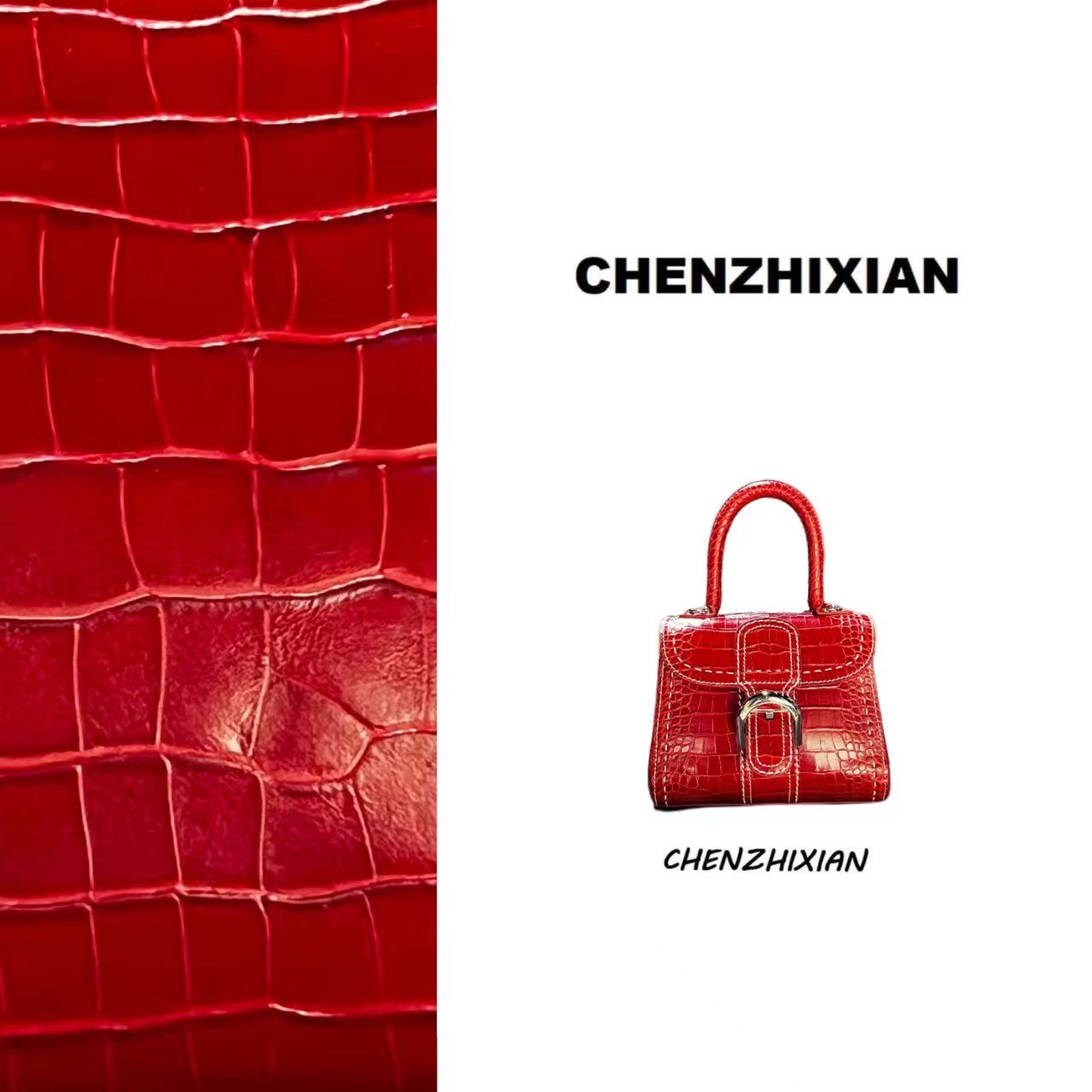 CHENZHIXIAN【夜寄梨诗】童sir 压纹德尔沃包