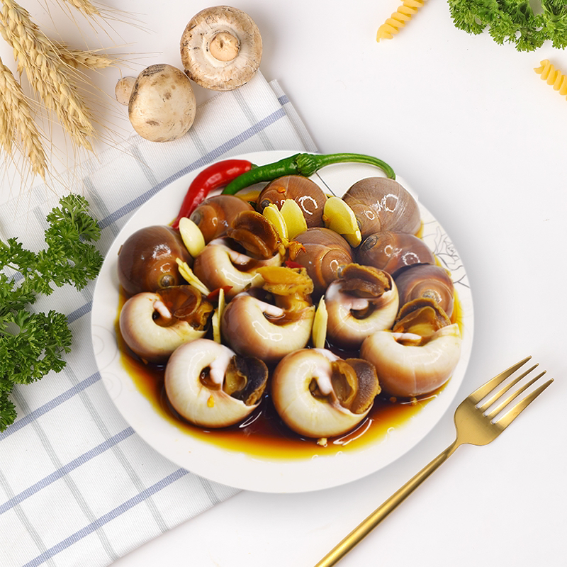 张磊泥螺家。捞汁猫眼螺 开瓶即食（冷冻保存）