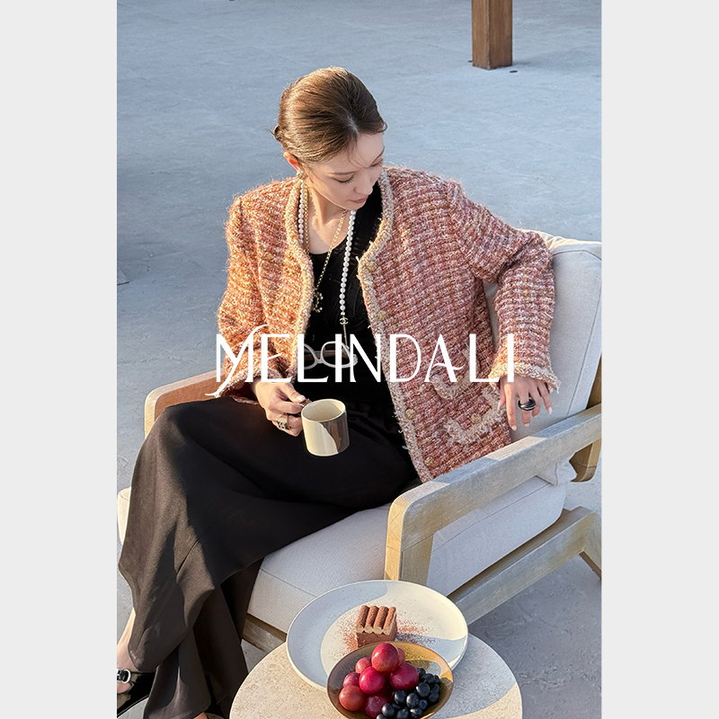 Melinda Li【埃菲尔小香】黑标意大利进口Campore宾霸小香风外套