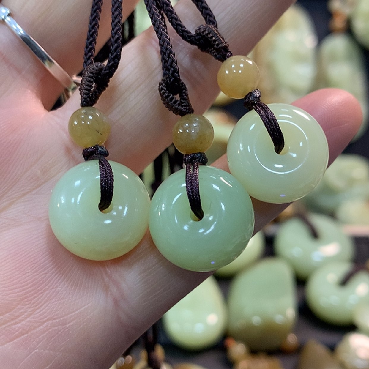 【闪购商品】和田玉（糖玉）挂件未镶嵌