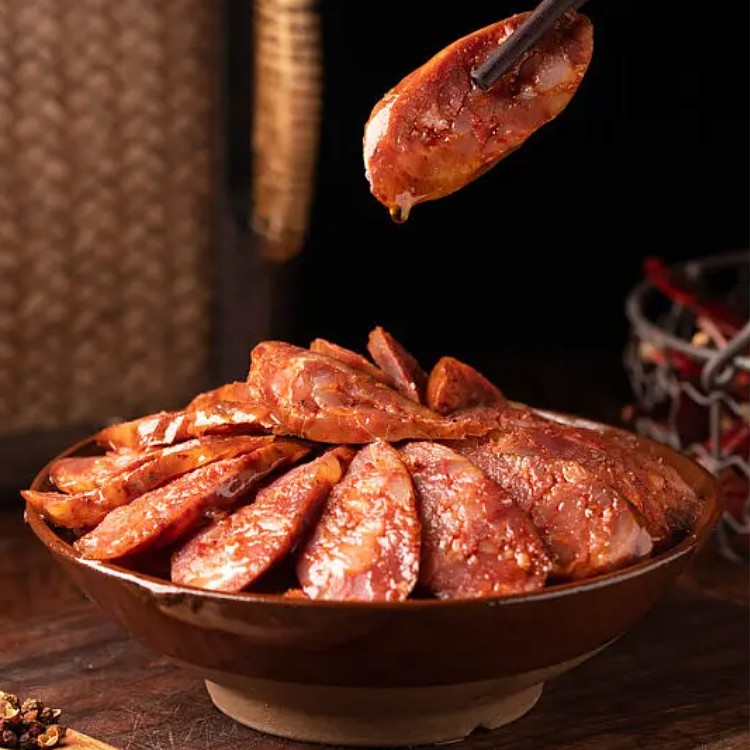 【赵鑫老师专属】混合3斤装传统柏树枝烟熏麻辣、广味、原味、怪味香肠