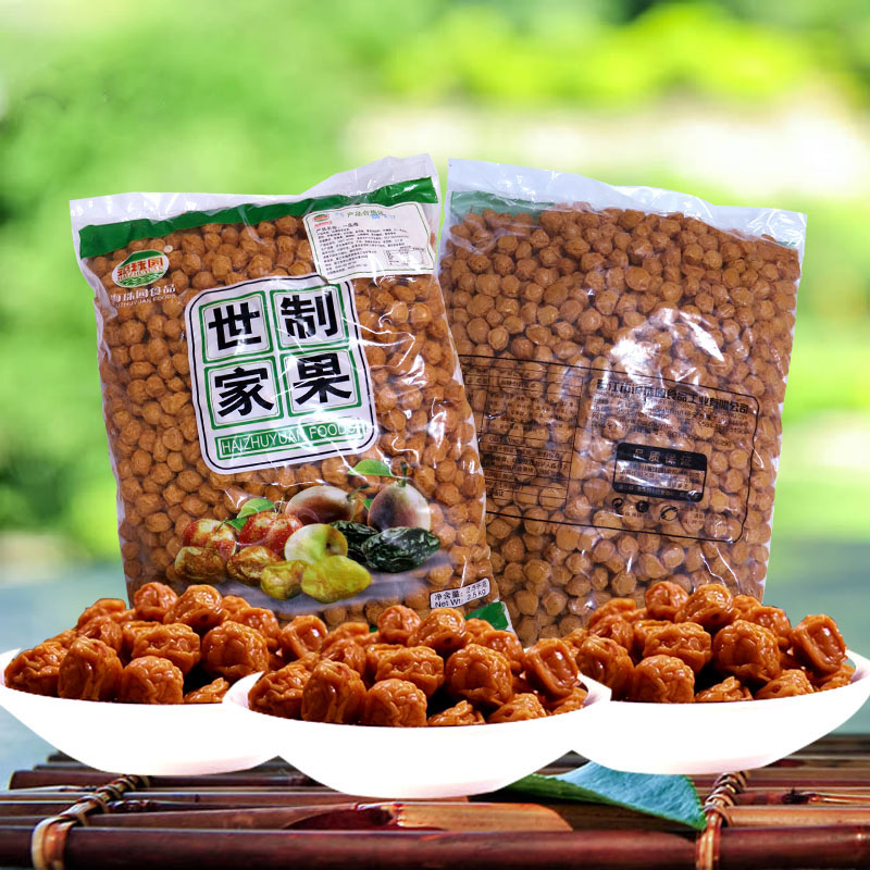 海珠园一品梅话梅珍珠梅咸梅酸甜脆梅李梅茶配果铺蜜饯休闲零食