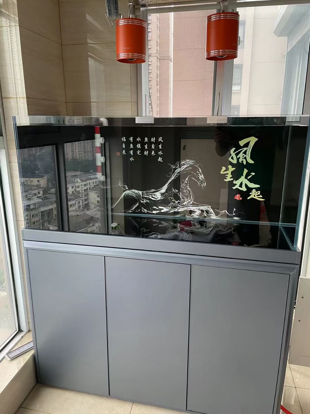 溪流缸鱼缸是定做的～标价为鱼缸定金