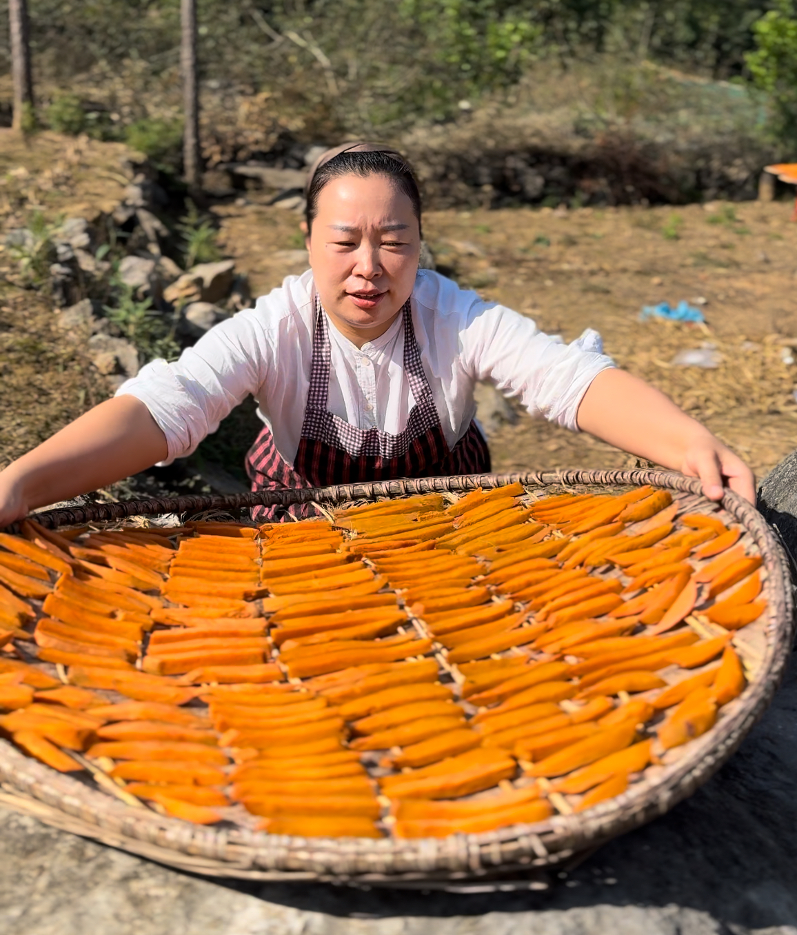 农家红薯干 有太阳的味道 软糯香甜 不加糖 无添加 孕妈妈零食