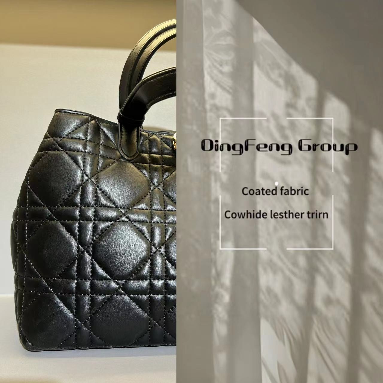 【港贸定制d2281黑】时尚女包2024新款私人订制