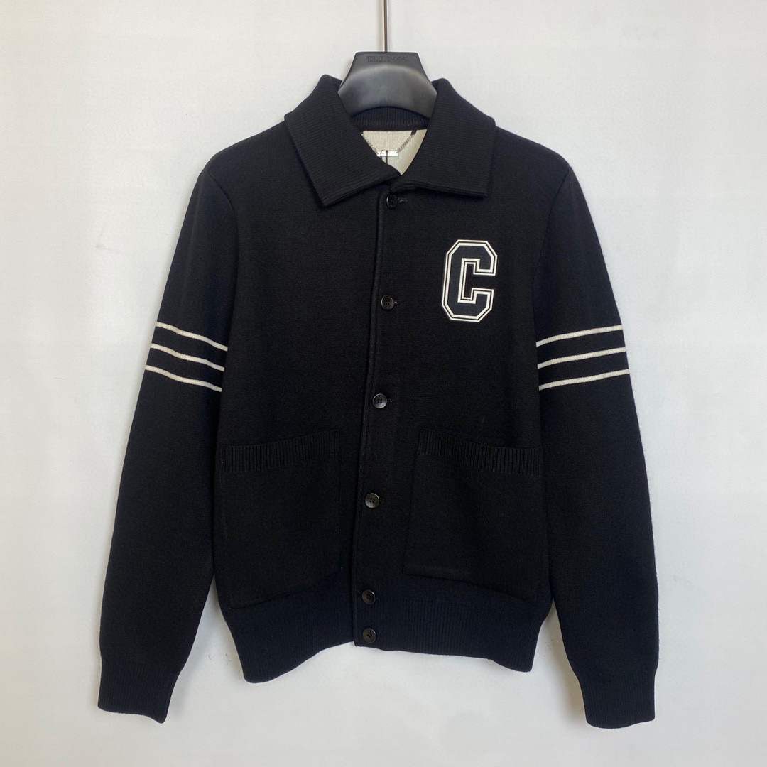 CALIANI/卡里亚尼  黑色针织夹克 2461002 