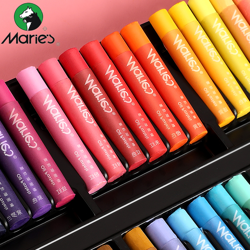 Marie’s/马利油画棒超软重彩易堆叠混色油画棒白色油画棒油画棒