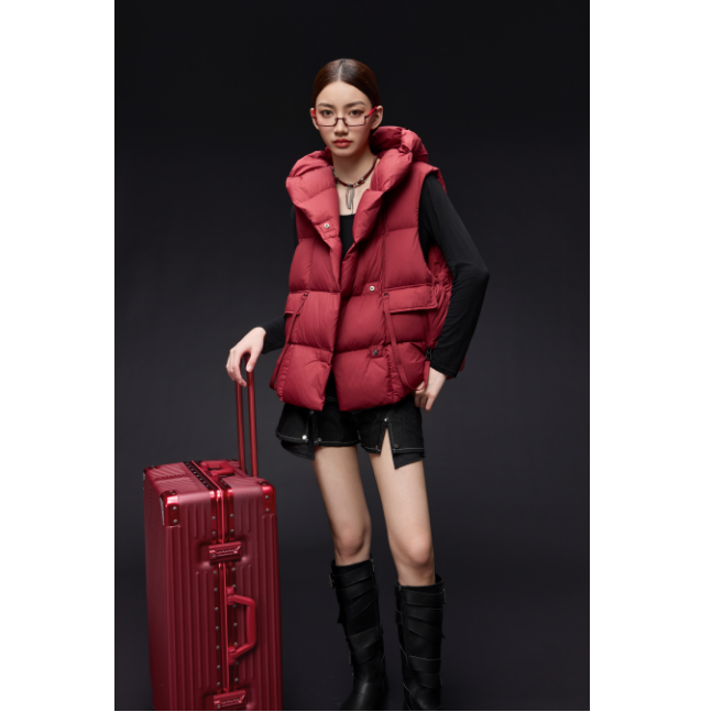 【陈大美】啲啲蔻高端品质羽绒马甲D66652780Y