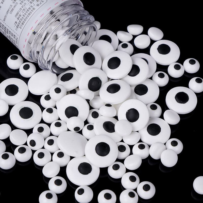 生日烘焙蛋糕装饰糖珠卡通眼睛糖摆件冰淇淋小奥奥点缀大眼睛插片