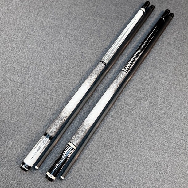 钢琴家黑科技大头杆九万里碳纤维大头杆球杆大头杆推荐台球杆分体